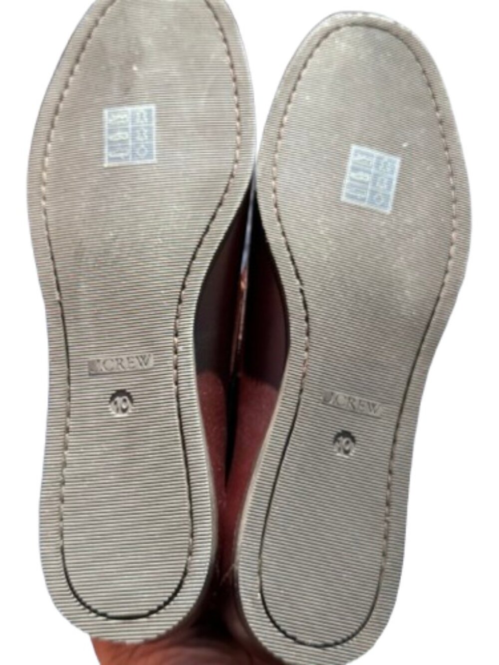 NWB Classic Brown Leather Lace-Up Casual Boat Shoes Loafers (Women's Size 10) - Picture 8 of 12